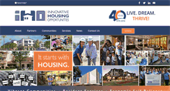 Desktop Screenshot of innovativehousing.com