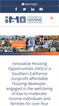 Mobile Screenshot of innovativehousing.com